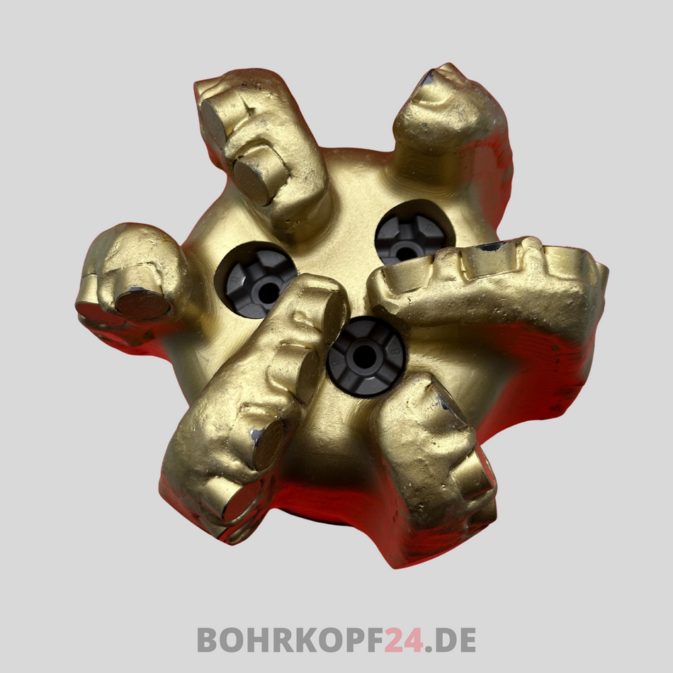 PDC Meissel US GOLD 5.5/8" mit 6 Flügel